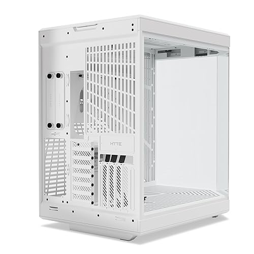 HYTE Y70 Dual Chamber ATX Mid Tower Modern Aesthetic Case - Snow White