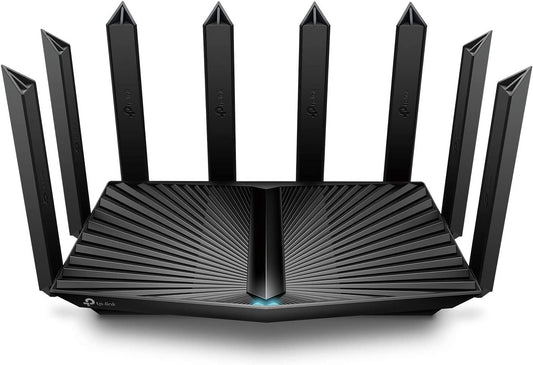 TP-Link AX6600 Tri-Band WiFi 6 Router (Archer AX90), 8-Stream Gigabit Router, VPN Router, MU-MIMO, 2.5G WAN Port, 1.5GHz Quad-Core CPU AX6600, Tri-Band