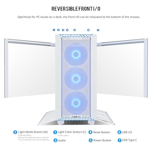 Lian Li Lancool III RGB - mid Tower - Extended ATX White