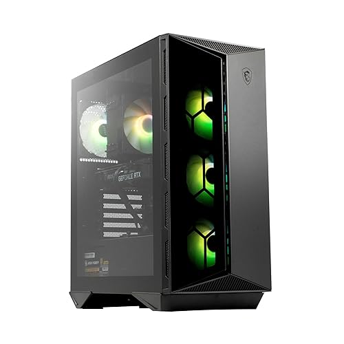 MSI Aegis Z Gaming Desktop: AMD Ryzen R7-7700, Geforce RTX 4070 Super, 16GB DDR5, 1TB m.2 NVMe SSD, 80+ Gold PSU, WiFi, Keyboard & Mouse, DIY Friendly, Windows 11 Home: 7NUE-676US