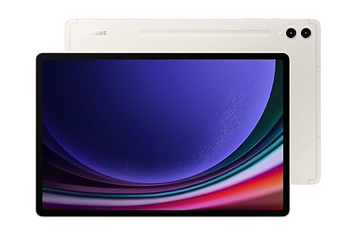 Samsung Galaxy Tab S9+, Beige, Snapdragon 8 Gen 2 (Gaming), 14 dynamic AMOLED 2x, 12 GB RAM, Android Tablet, Dex(connectivity), S-Pen, IP68 rating (CAD version and Warranty) Beige 256 GB S9+ Tab Only