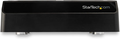 StarTech.com 4-Bay USB 3.1 to SATA Hard Drive Docking Station, 10Gbps USB Hard Drive Dock, External 2.5/3.5" SATA III SSD/HDD Docking Station, Hot-Swap, Top-Loading (SDOCK4U313)