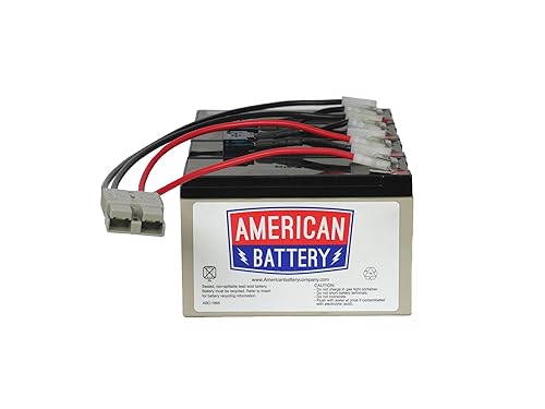 RBC25 UPS Replacement Battery for APC By American Battery