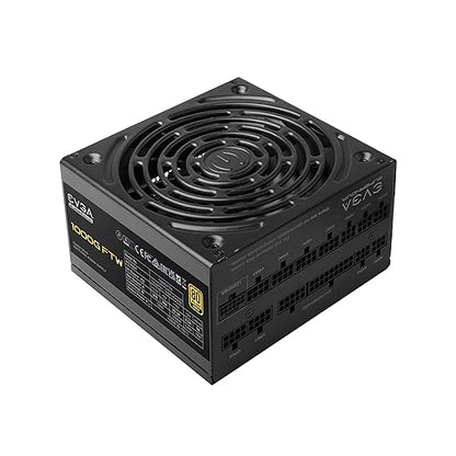 EVGA Supernova 1000G FTW, 80 Plus Gold 1000W, Fully Modular, 3 Year Warranty, Includes Power ON Self Tester, Compact 150mm Size, Power Supply 535-5G-1000-K1