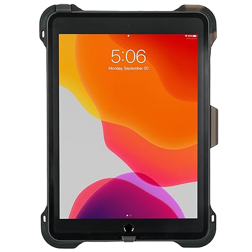 Targus SafePort Rugged Max Case for iPad (9th, 8th, and 7th gen.) 10.2-inch, Asphalt, (THD513GL)