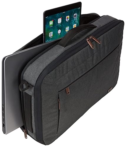Case Logic 3203698 Era 15.6" Hybrid Briefcase, Obsidian Case Logic Era 15.6" Hybrid Briefcase