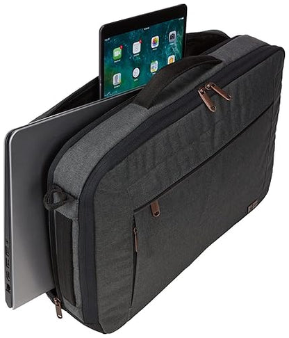 Case Logic 3203698 Era 15.6" Hybrid Briefcase, Obsidian Case Logic Era 15.6" Hybrid Briefcase