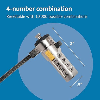 Kensington K64673US Combination Laptop Lock Combination Lock Standard