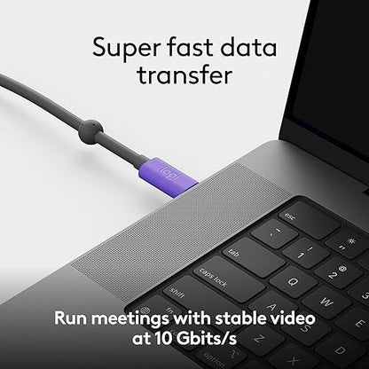 Active USB Cable | Single-Cable BYOD Connection with MeetUp 2 | Video Conferencing Accessory for Small Rooms