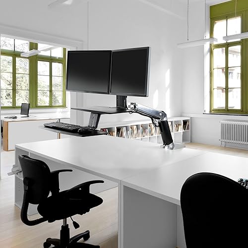 Ergotron WorkFit-A with Suspended Keyboard, Dual HD (24-392-026)
