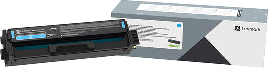 Lexmark, LEXC3210C0, Cyan Return Program Print Cartridge, 1 Each, smaill smaill Cyan