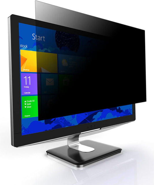 Targus 4Vu Privacy Screen Filter for 24-Inch Widescreen (16:9 Ratio) Monitor, Landscape/Portrait View, Blue Light Filter to Protect Eye Strain (ASF24W9USZ) 24 inch Widescreen (16:9 Ratio)