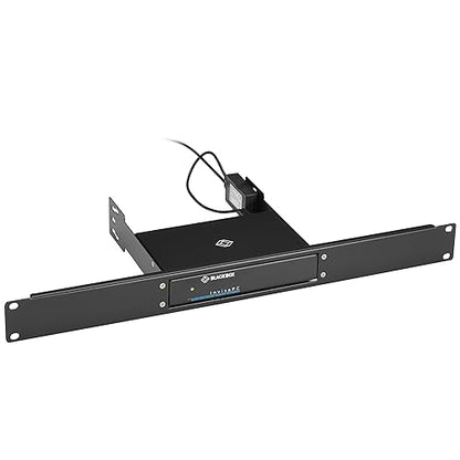 Black Box Mounting Bracket For Network Switch - Black - Taa Compliant