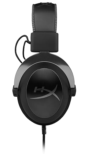 HyperX Cloud II Gaming Headset - 7.1 Surround Sound - Memory Foam Ear Pads - Durable Aluminum Frame - Works with PC, PS4, PS4 PRO, Xbox One, Xbox One S - Gun Metal (KHX-HSCP-GM) Gun Metal Wired