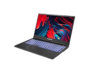 GIGABYTE G5 KF: 15.6" FHD 1920x1080 144Hz, NVIDIA GeForce RTX 4060 Laptop GPU, Intel Core i5-12500H, 8GB DDR4 RAM, 512G SSD, Win11 Home (G5 KF-E3US333SH)