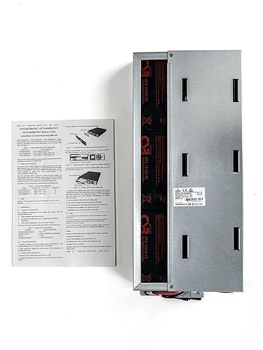 Liebert GXT4 Hot Swap Internal 9 Ah, 72V, Lead Acid Battery for Liebert GXT4-3000RT120 UPS, GXT4-3000RT230 UPS, and GXT4-3000RT208 Uninterruptible Power Supply Systems (GXT4-9A72BATKIT)