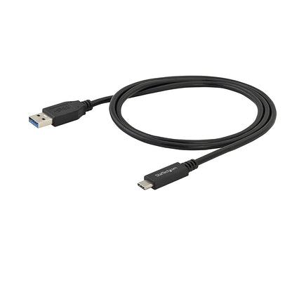 StarTech.com USB to USB C Cable – 1m / 3 ft – 5Gbps – USB A to USB C – USB Type C – USB Cable Male to Male – USB C to USB (USB315AC1M),Black USB 3.0 - C to A 3 ft / 1m