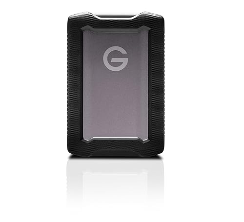 SanDisk Professional 6TB G-Drive ArmorATD, Dust, Drop, Shock and Water Resistant, Portable Rugged External HDD, Up to 130MB/s, USB-C (5Gbps), USB 3.2 Gen 1, Thunderbolt 3