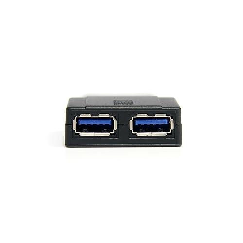 StarTech.com ECUSB3S22 2 Port ExpressCard SuperSpeed USB 3.0 Card Adapter Blue 0.47" (12 mm) x 1.57" (40 mm) x 4.53" (115 mm)