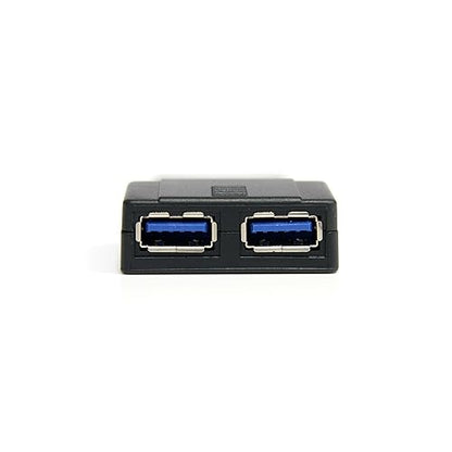 StarTech.com ECUSB3S22 2 Port ExpressCard SuperSpeed USB 3.0 Card Adapter Blue 0.47" (12 mm) x 1.57" (40 mm) x 4.53" (115 mm)