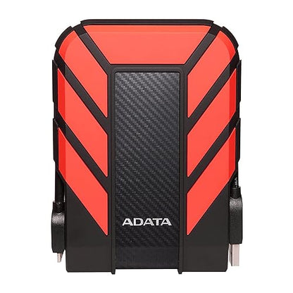ADATA HD710 Pro 2TB External Hard Drive, Red (AHD710P-2TU31-CRD)