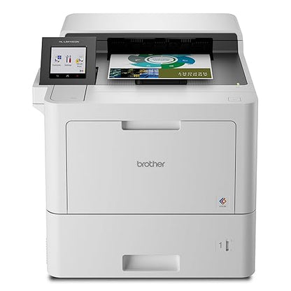 Brother HL-L9410CDN Enterprise Color Laser Printer with Fast Printing, Large Paper Capacity, and Advanced Security Features, White