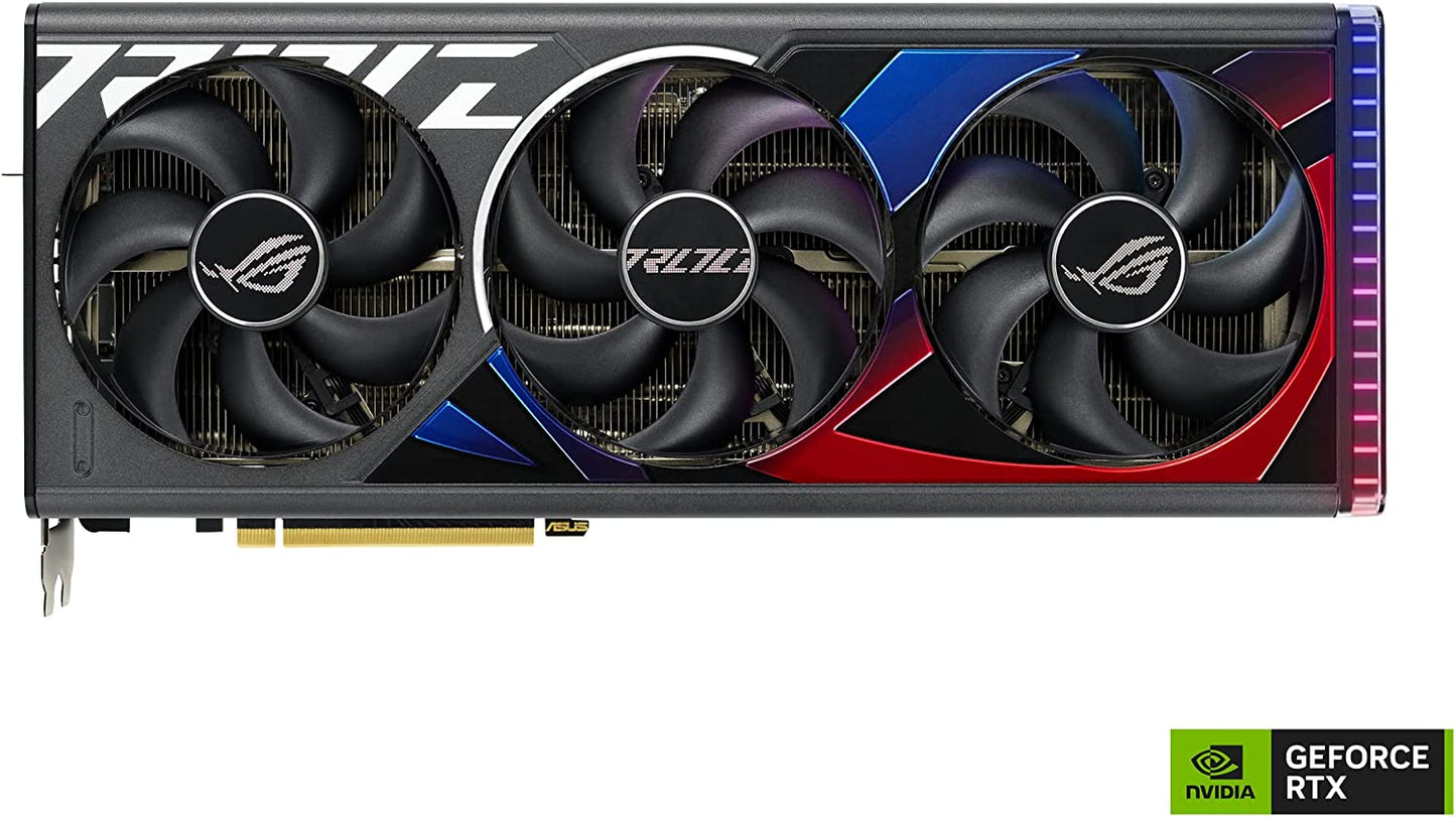 ASUS ROG Strix GeForce RTX® 4080 Gaming Graphics Card (PCIe 4.0, 16GB GDDR6X, HDMI 2.1a, DisplayPort 1.4a)