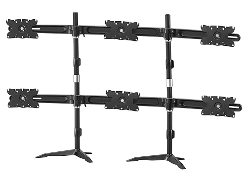 AMR6S32 Hex 32 Monitor Mount Stand