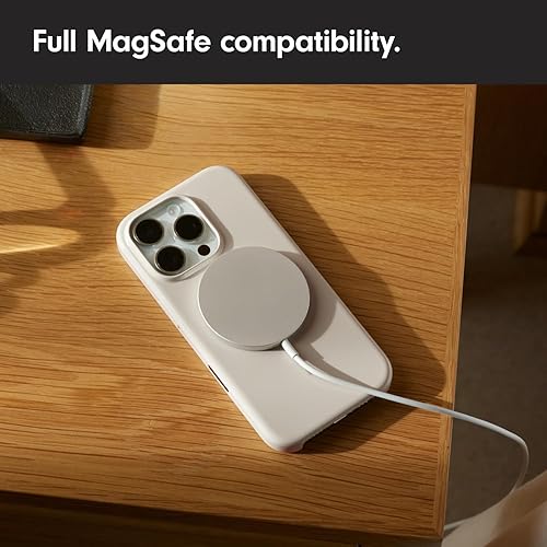 Beats iPhone 16 Pro Max Case with MagSafe, Scratch-Resistant Protective Cover, Slim Fit, Microfiber Lining - Summit Stone