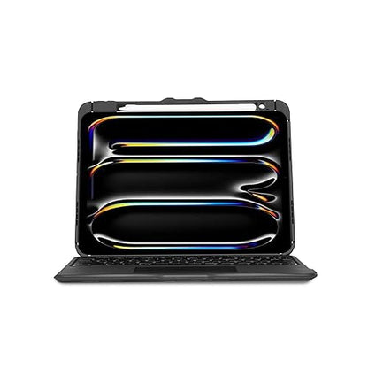 Targus VersaVu Bluetooth Keyboard Case for iPad Pro 11-inch (M4) – 360 Degree Rotation, Backlit Keys, Multi-Touch Trackpad, Drop Protection, Stylus Holder - THZ988US