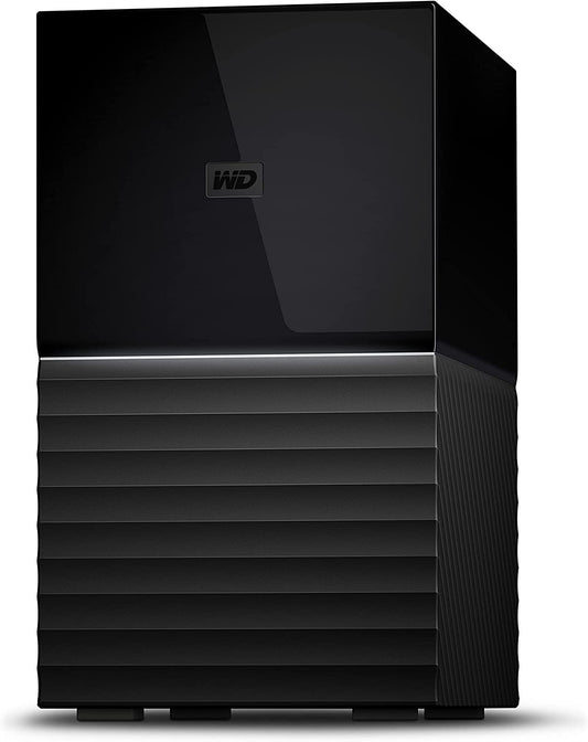 Western digital WD 20TB My Book Duo Desktop RAID External Hard Drive - USB 3.1 - WDBFBE0200JBK-NESN,Black Duo Drive 20TB