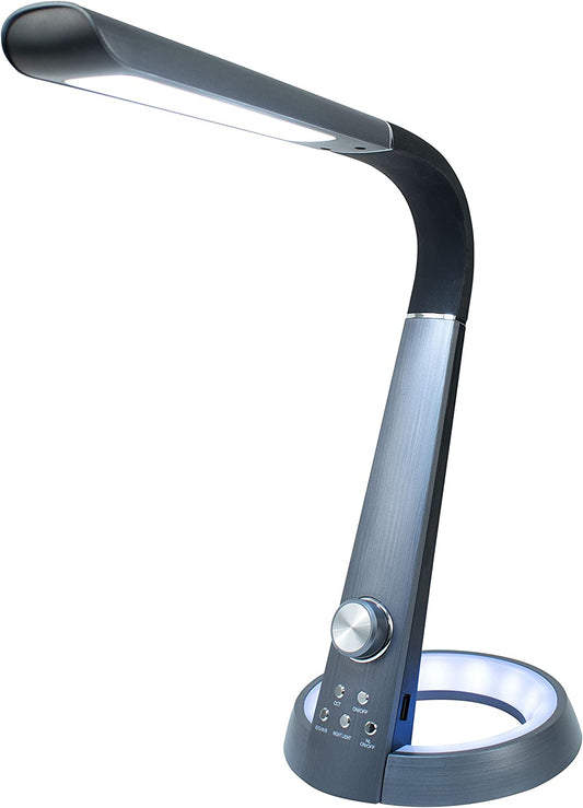 Royal Sovereign LED Desk Lamp w/ USB Charging (RDL-110U)