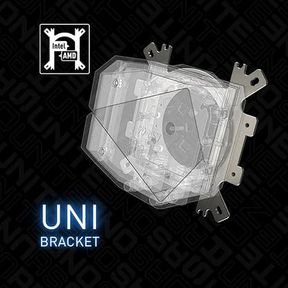MSI MAG CORELIQUID I360 White - AIO ARGB CPU Liquid Cooler - 400mm Radiator - LGA 1700 Ready - Triple 120mm ARGB PWM Fans, White