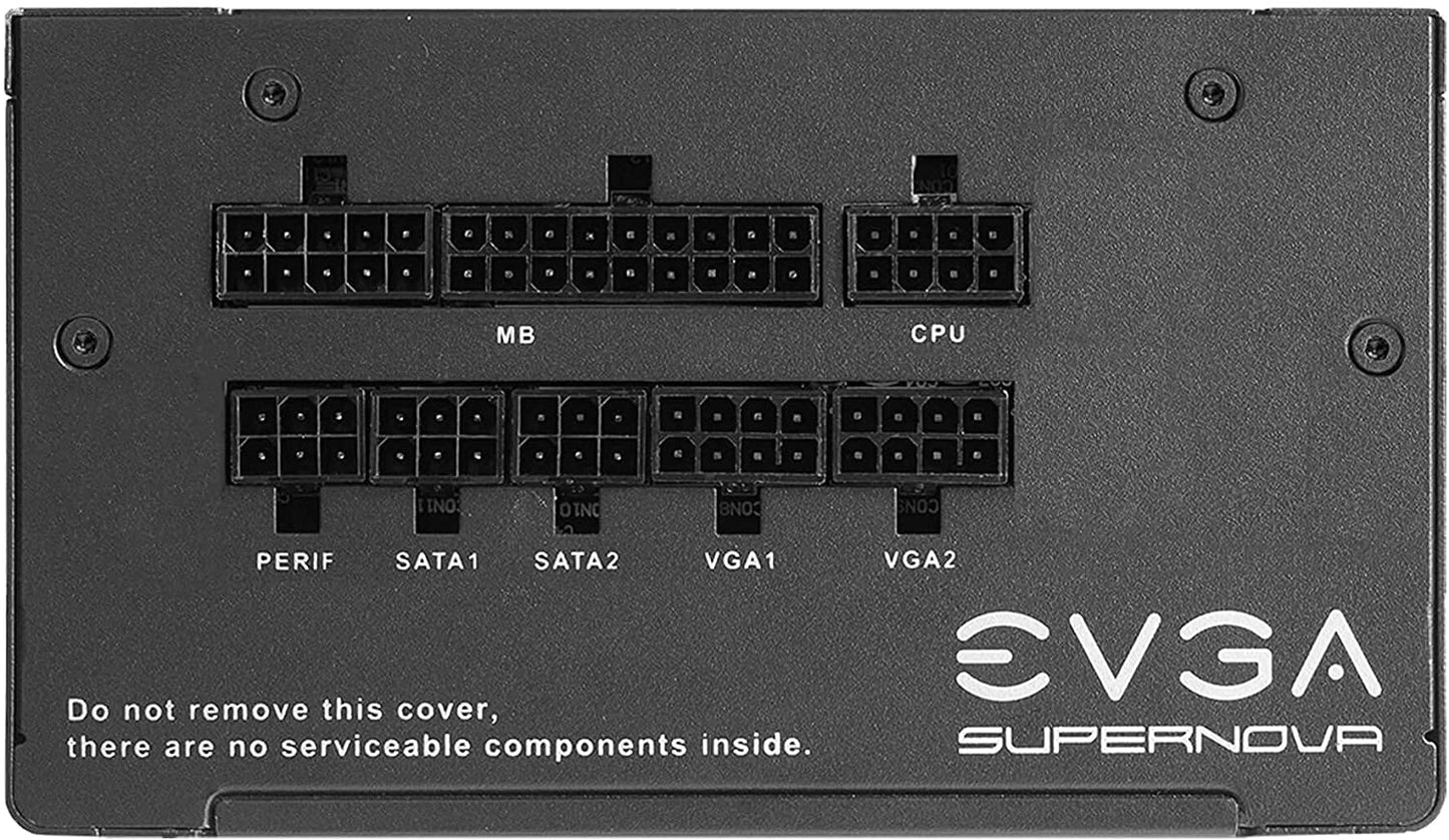 EVGA Supernova 650 G6, 80 Plus Gold 650W, Fully Modular, Eco Mode with FDB Fan, 10 Year Warranty, Includes Power ON Self Tester, Compact 140mm Size, Power Supply 220-G6-0650-X1 650W G6