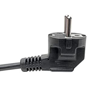 Tripp Lite 2 Prong European Computer Power Cord (C5 to SCHUKO CEE 7/7) 6-ft.(P058-006)