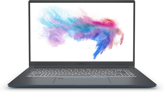 MSI Modern 15 A10M-010CA 15.6" Ultra Thin and Light Laptop Intel Core i5-10210U Uma 8GB DDR4 512GB SSD Win10 Bilingual, Black