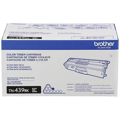 Brother TN439BK Original Ultra High Yield Laser Toner Cartridge - Black - 1 Each - 9000 Pages
