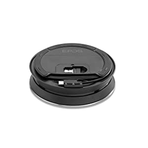 EPOS Expand SP 30T (1000225) Portable Bluetooth Speakerphone | Instant Conferencing Anywhere | Sound-Enhanced | PC, Mobile Phone &amp; Softphone Connection