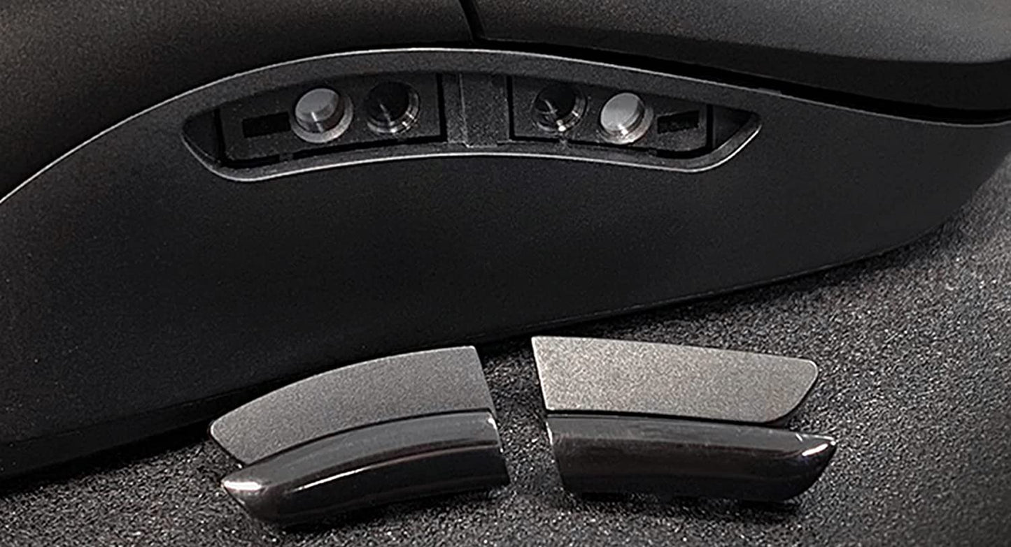 IOGEAR SYMMETRE II Pro USB Gaming Mouse - RGB - 16,000dpi - Custom Programming Software - 8 Programmable Buttons - Adjustable Weights - On-Board Memory - PC/Mac