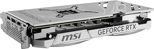 MSI Gaming RTX 4070 Super 12G Ventus 2X White OC Graphics Card (NVIDIA RTX 4070 Super, 192-Bit, Boost Clock: 2520 MHz, 12GB GDRR6X 21 Gbps, HDMI/DP, Ada Lovelace Architecture)