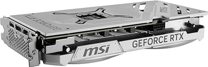 MSI Gaming RTX 4070 Super 12G Ventus 2X White OC Graphics Card (NVIDIA RTX 4070 Super, 192-Bit, Boost Clock: 2520 MHz, 12GB GDRR6X 21 Gbps, HDMI/DP, Ada Lovelace Architecture)
