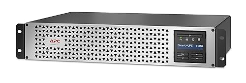 APC UPS, 1000VA Smart-UPS Lithium-Ion UPS with SmartConnect and NMC, SMTL1000RM2UCNC, Pure Sine Wave, Short-Depth 120V Uninterruptible Power Supply 1000VA Includes NMC UPS