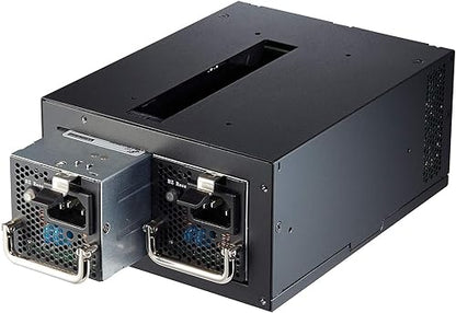 FSP Twins Pro ATX PS2 1+1 Dual Module 500W Efficiency Greater Than 90% Hot-swappable Redundant Digital Power Supply with Guardian Monitor Software (Twins Pro 500)