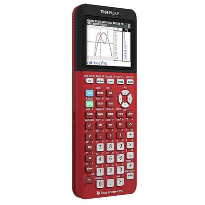 Texas Instruments TI-84 Plus CE Radical Red Graphing Calculator