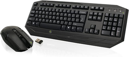 IOGEAR Kaliber Gaming Wireless Gaming Keyboard and Mouse Combo, GKM602R