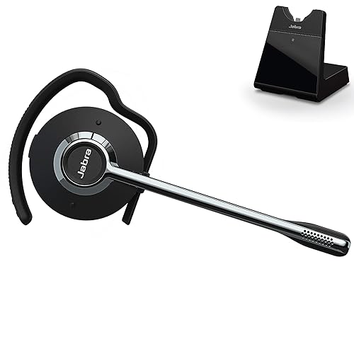 Jabra Engage 75 Wireless Headset, Convertible – Telephone Headset with Industry-Leading Wireless Performance, Advanced Noise-Cancelling Microphone, Call Center Headset with All Day Battery Life Engage 75 Convertible