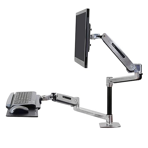 Ergotron 45-405-026 WorkFit-LX, Sit-Stand Desk Mount System