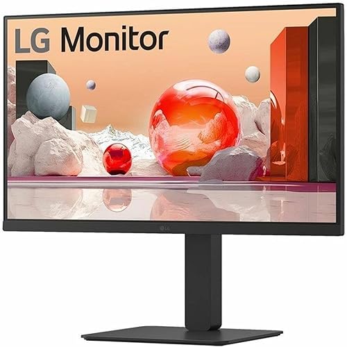 LG 27BA850-B 27" Class Webcam Full HD LED Monitor - 16:9 - Textured Black - 27" Viewable - In-plane Switching (IPS) Technology - LED Backlight - 1920 x 1080 - 16.7 Million Colors - 250 Nit - 5 ms - Speakers - HDMI - DisplayPort - USB Hub, KVM Switch