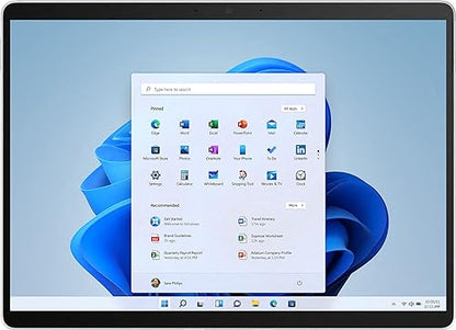 Microsoft Surface Pro X (2021): 13 Touchscreen Tablet (Qualcomm SQ1/8GB RAM/128GB SSD/Windows 11 Home) Device Only - Platinum SQ1/8GB/128GB