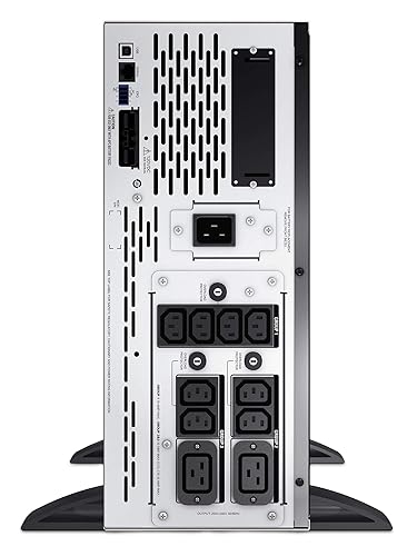 APC by Schneider Electric APC Smart-UPS X, Line Interactive, 2200VA, Rack/tower convertible 4U, 208V-230V, 8x C13+2x C19 IEC, SmartSlot, Extended runtime, Short depth